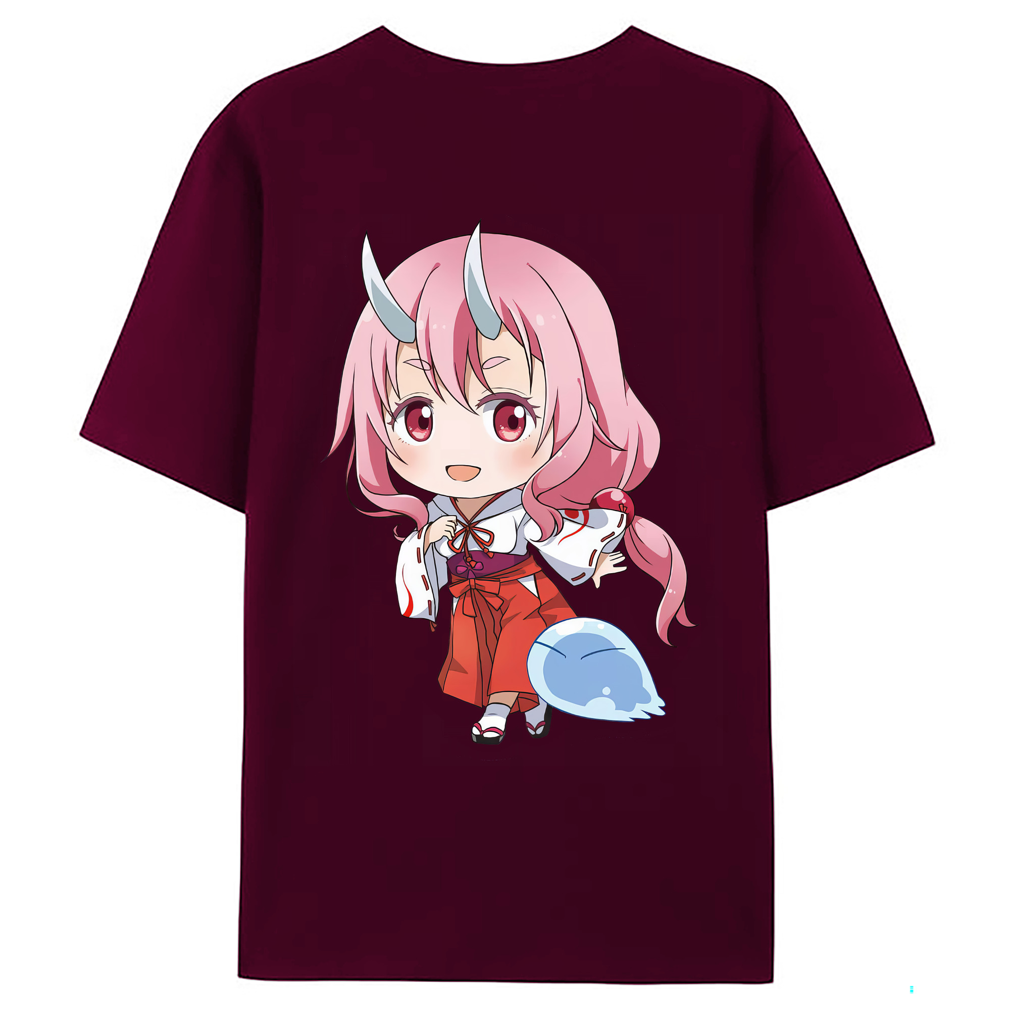 （画像用） 転スラ Regarding Reincarnated to Slime レディース半袖Tシャツ(バックプリント)